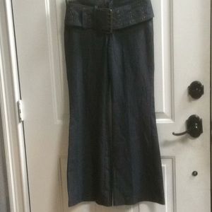 Y2K Flare denim Allen Chevalier bell bottom jeans